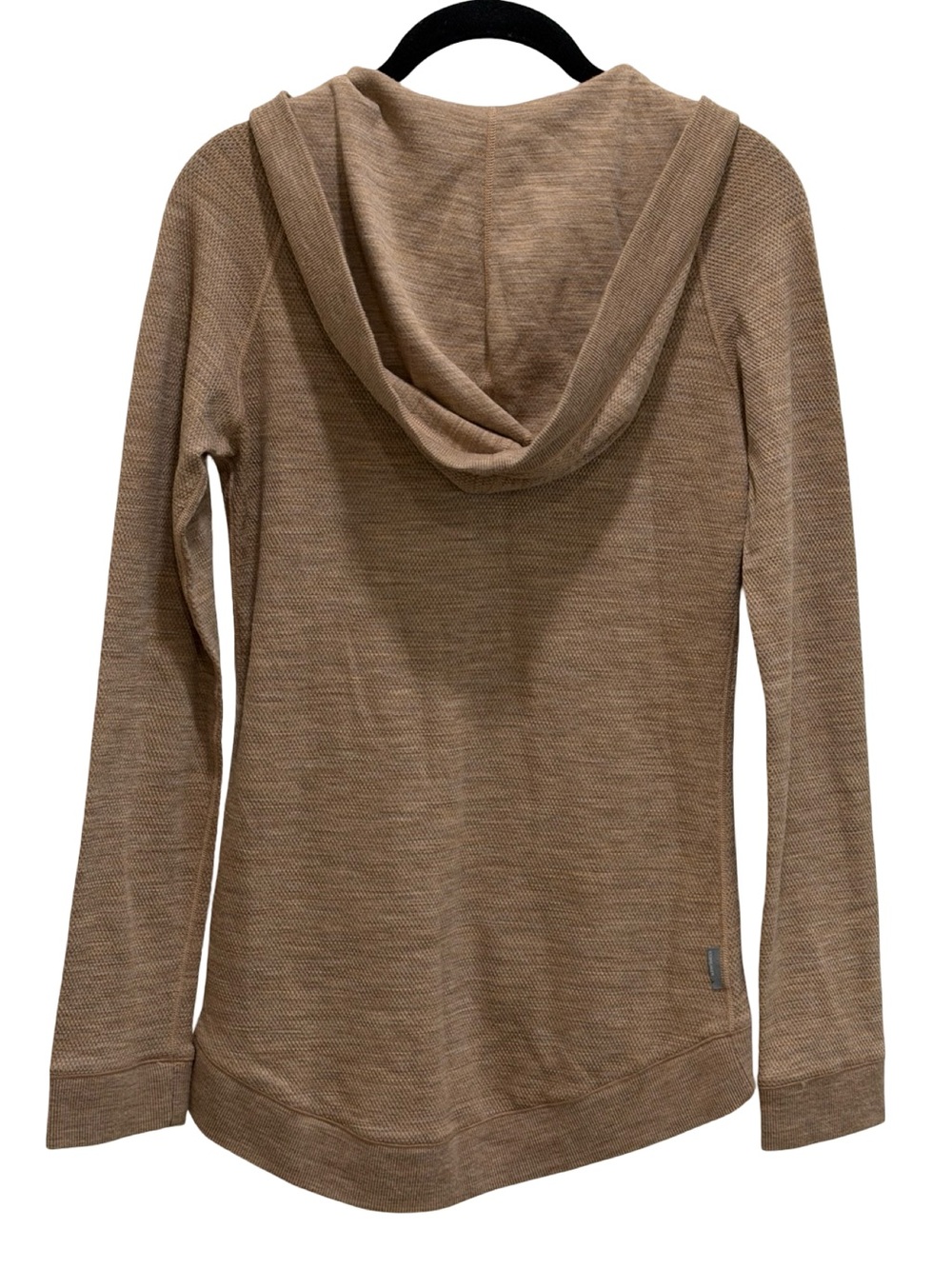 Icebreaker Merino Crave Hood in Fawn - Picture 6 of 7
